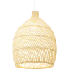 Buy Hanging Lamp Boho Bali Design Natural Rattan - Duc Natural wood 60039 at MyFaktory