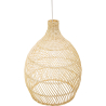 Buy Hanging Lamp Boho Bali Design Natural Rattan - Duc Natural wood 60039 - prices