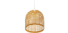 Buy Hanging Lamp Boho Bali Design Natural Bamboo - Suong Natural wood 60043 at MyFaktory