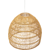 Buy Hanging Lamp Boho Bali Design Natural Rattan - 40 cm - Seam Natural wood 60044 at MyFaktory