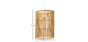 Buy Hanging Lamp Boho Bali Design Natural Rattan - Deing Natural wood 60045 - prices