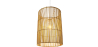Buy Hanging Lamp Boho Bali Design Natural Rattan - Deing Natural wood 60045 - in the UK
