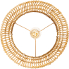 Buy Hanging Lamp Boho Bali Design Natural Rattan - Deing Natural wood 60045 - in the UK