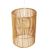 Buy Hanging Lamp Boho Bali Design Natural Rattan - Deing Natural wood 60045 home delivery