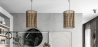 Buy Hanging Lamp Boho Bali Design Natural Rattan - Deing Natural wood 60045 - in the UK
