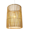 Buy Hanging Lamp Boho Bali Design Natural Rattan - Deing Natural wood 60045 - in the UK