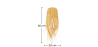 Buy Hanging Lamp Boho Bali Design Natural Bamboo - Luong Natural wood 60048 in the United Kingdom
