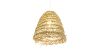 Buy Hanging Lamp Boho Bali Design Natural Rattan - Chiwa Natural wood 60049 - in the UK