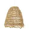 Buy Hanging Lamp Boho Bali Design Natural Rattan - Chiwa Natural wood 60049 - prices