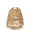 Buy Hanging Lamp Boho Bali Design Natural Rattan - Chiwa Natural wood 60049 at MyFaktory