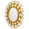 Buy Wall Mirror - Boho Bali Round Design (60 cm) - Uli Natural wood 60053 at MyFaktory