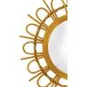 Buy Wall Mirror - Boho Bali Round Design (60 cm) - Uli Natural wood 60053 in the United Kingdom