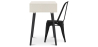 Buy Desk Table Wooden Design Scandinavian Style Viggo + Bistrot Metalix Chair New edition Black 60065 in the United Kingdom