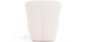 Buy White boucle ​armchair - upholstered - Caroline White 60071 - prices