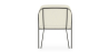 Buy Dining chair upholstered in white boucle - Martine White 60075 - prices