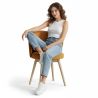 Buy Velvet upholstered dining chair - Seranda Dark grey 60081 - prices