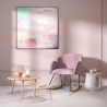 Buy Rocking armchair upholstered in velvet - Frida  Light Pink 60082 - prices