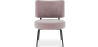 Buy Velvet upholstered dining chair - Light Pink - Hebay Light Pink 60085 in the United Kingdom