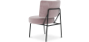 Buy Velvet upholstered dining chair - Light Pink - Hebay Light Pink 60085 with a guarantee