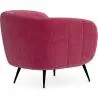Buy Velvet upholstered armchair - Cognac - Oysa Cognac 60086 in the United Kingdom