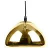 Buy Empty Pendant Lamp  - 18cm - Chromed Metal Gold 51886 - in the UK