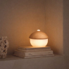 Buy Table Lamp USB Rechargeable LED with Touch Sensor – Warm Light – Acorn Natural wood 60101 - in the UK