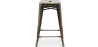 Buy Bar Stool - Industrial Design - 60cm - New Edition - Metalix Metallic bronze 60122 in the United Kingdom