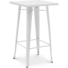 Buy Bar Table Bistrot Metalix industrial Metal - 100cm- New Edition Steel 60127 - in the UK