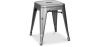 Buy Industrial Design Stool - 45cm - New Edition - Metalix Silver 60139 at MyFaktory