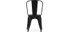 Buy Dining chair Bistrot Metalix industrial Metal - New Edition Black 60136 - prices