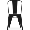 Buy Dining chair Bistrot Metalix industrial Metal - New Edition Metallic bronze 60136 - in the UK