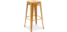 Buy Bar Stool - Industrial Design - 76cm - New Edition- Metalix Gold 60149 home delivery