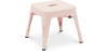 Buy Kid Stool Bistrot Metalix Industrial Metal - New Edition Pink 60151 - prices