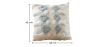 Buy Square Cotton Cushion Boho Bali Style (45x45 cm) cover + filling - Rajal Grey 60166 in the United Kingdom