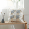 Buy Square Cotton Cushion Boho Bali Style (45x45 cm) cover + filling - Veleki Grey 60170 - prices