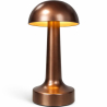 Buy Table Lamp USB Rechargeable LED - Modern Design - Warm Light - Touch Control - Guteby Brown 60173 in the United Kingdom