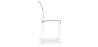 Buy Pack of 2 Transparent Dining Chairs - Victoire  Transparent 58734 in the United Kingdom