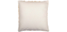 Buy Square Cotton Cushion in Boho Bali Style cover + filling - Endora White 60177 - prices