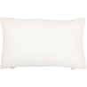 Buy Rectangular Cushion in Boho Bali Style, Cotton cover + filling - Gaia White 60181 - prices