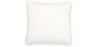 Buy Boho Bali Style Wool Cushion cover + filling - Akasha White 60190 at MyFaktory