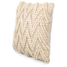 Buy Boho Bali Style Wool Cushion cover + filling - Chewuna White 60198 - prices