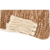 Buy Rectangular Cushion in Boho Bali Style, Cotton & Wool cover + filling - Ilinai Multicolour 60207 in the United Kingdom