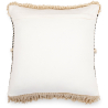 Buy Square Cotton Cushion in Boho Bali Style cover + filling - Perka Multicolour 60208 at MyFaktory