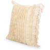Buy Square Cotton Cushion in Boho Bali Style cover + filling - Forala Cream 60210 - prices
