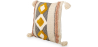 Buy Square Cotton Cushion in Boho Bali Style cover + filling - Lucy Multicolour 60225 - prices