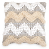 Buy Square Cotton Cushion in Boho Bali Style cover + filling - Hettie Multicolour 60232 - in the UK