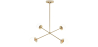 Buy Modern globe pendant chandelier, metal - Suy Gold 60234 at MyFaktory