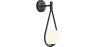 Buy Wall lamp in scandinavian style, glass - Drop Black 60240 at MyFaktory