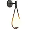 Buy Wall lamp in scandinavian style, glass - Drop Black 60240 in the United Kingdom
