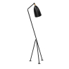 Buy Floor Lamp Grett  - Metal Black 58260 in the United Kingdom